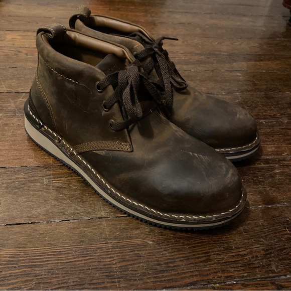 Rockport Shoes Rockport Works Prestige Point Work Steel Toe Chukka